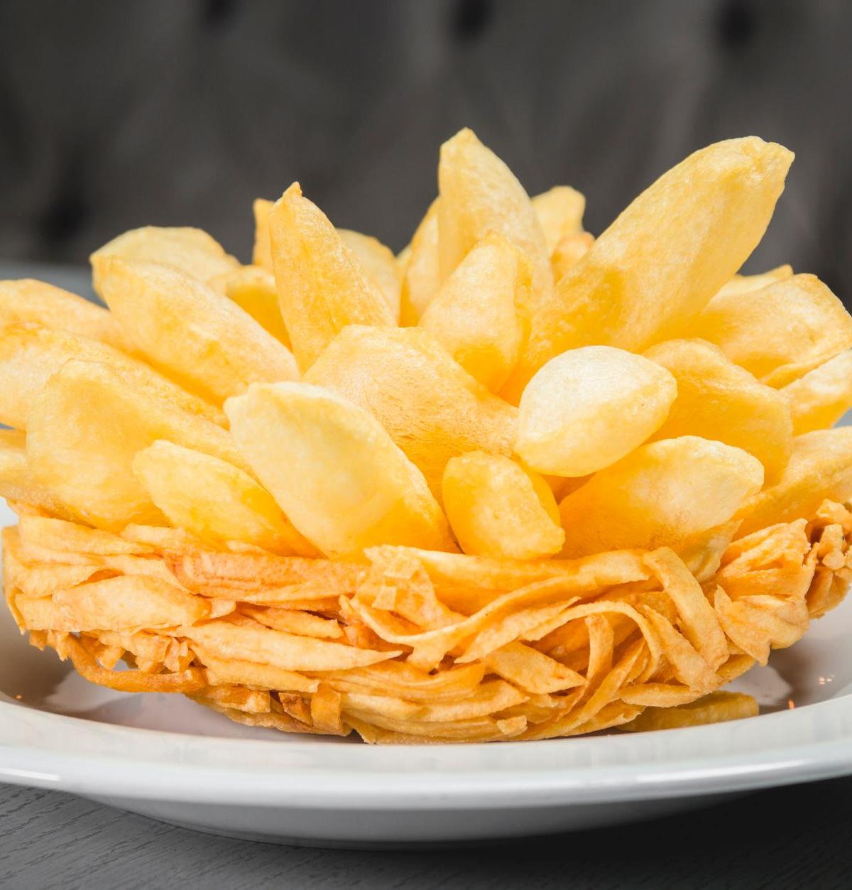 Fries in a Flower Basket