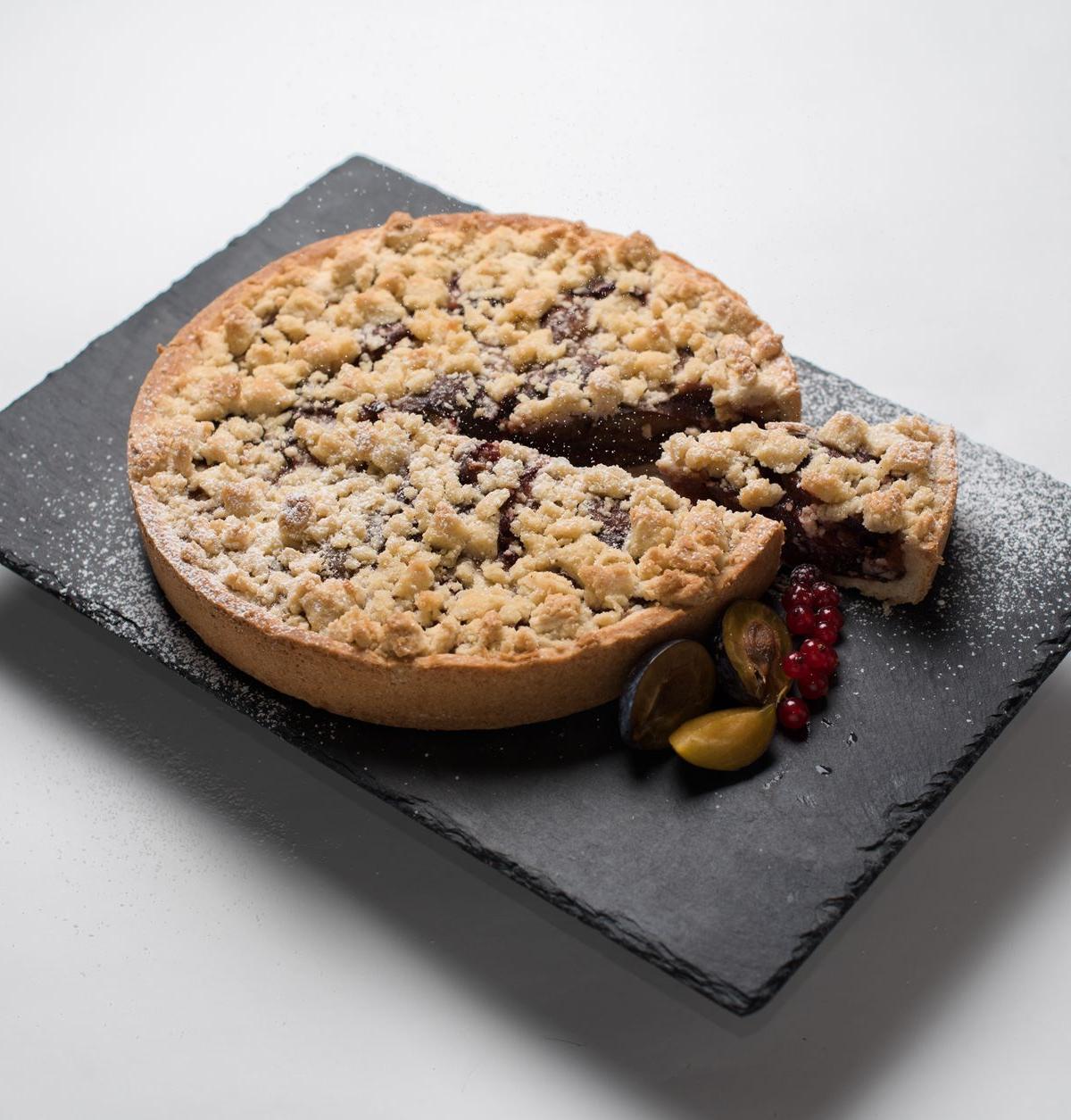 Fruit Crumble Tart