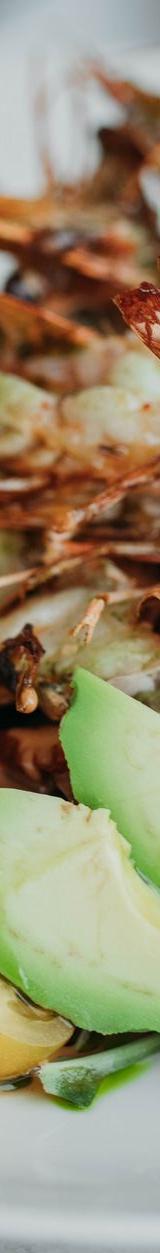 Garlic Shrimp with Avocado