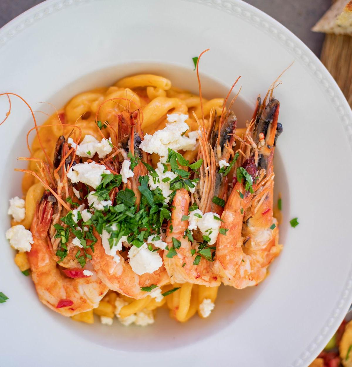 Garlic Shrimp with Potatoes