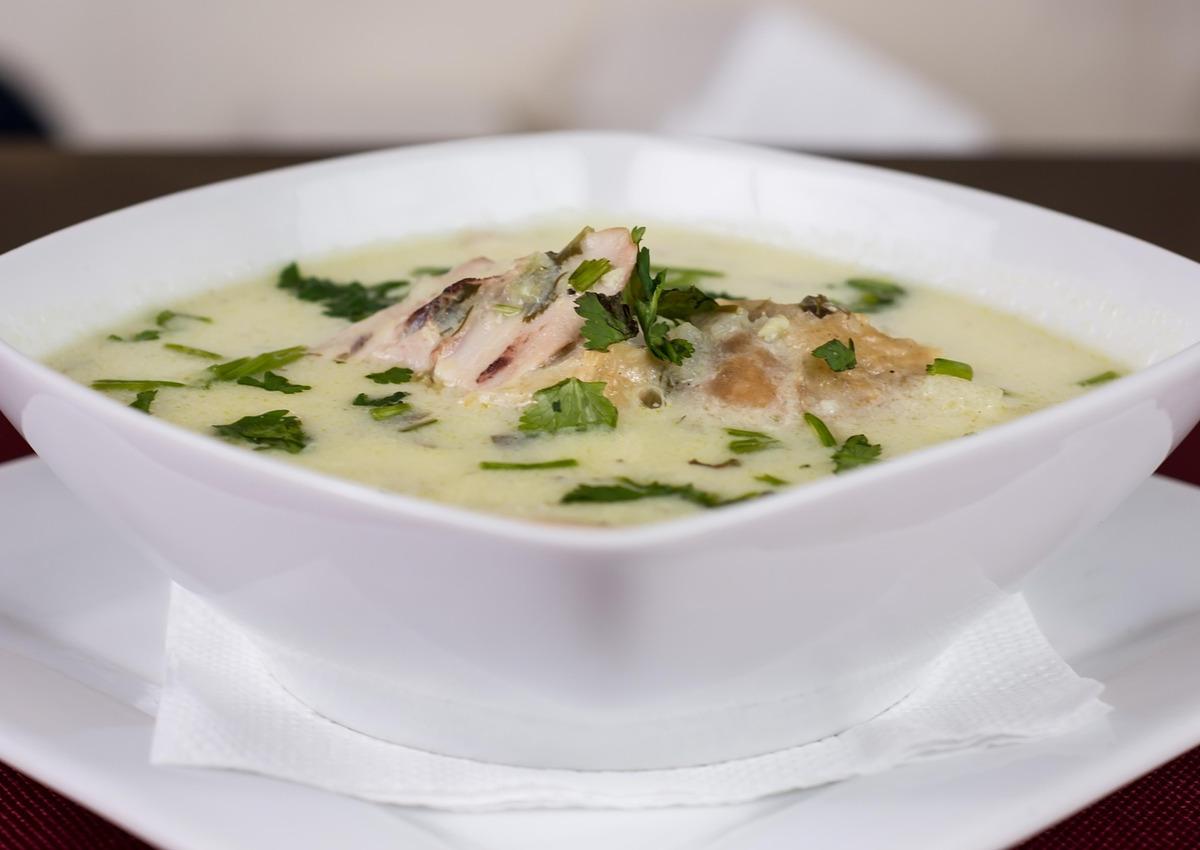 Greek Chicken Lemon Soup