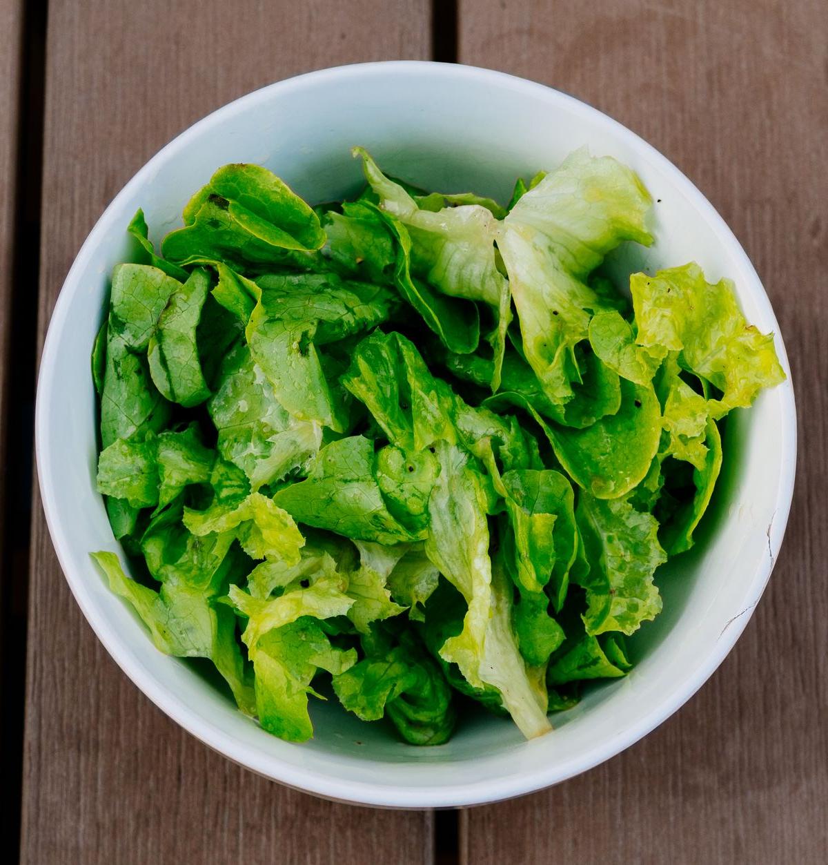 Green Leaf Lettuce Salad