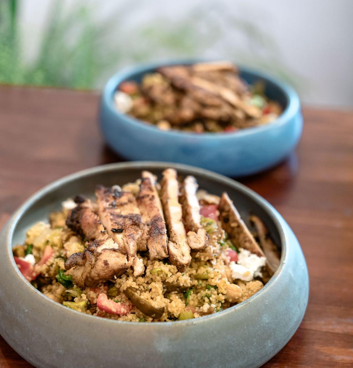 Grilled Chicken Couscous Bowl