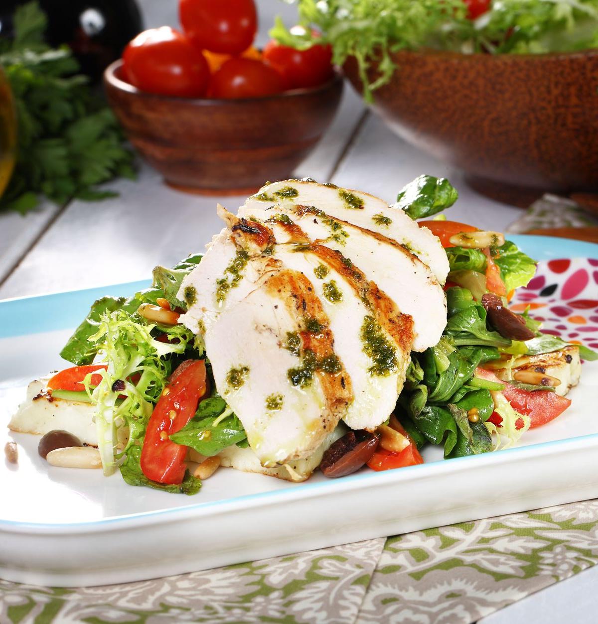 Grilled Chicken with Olive Tapenade
