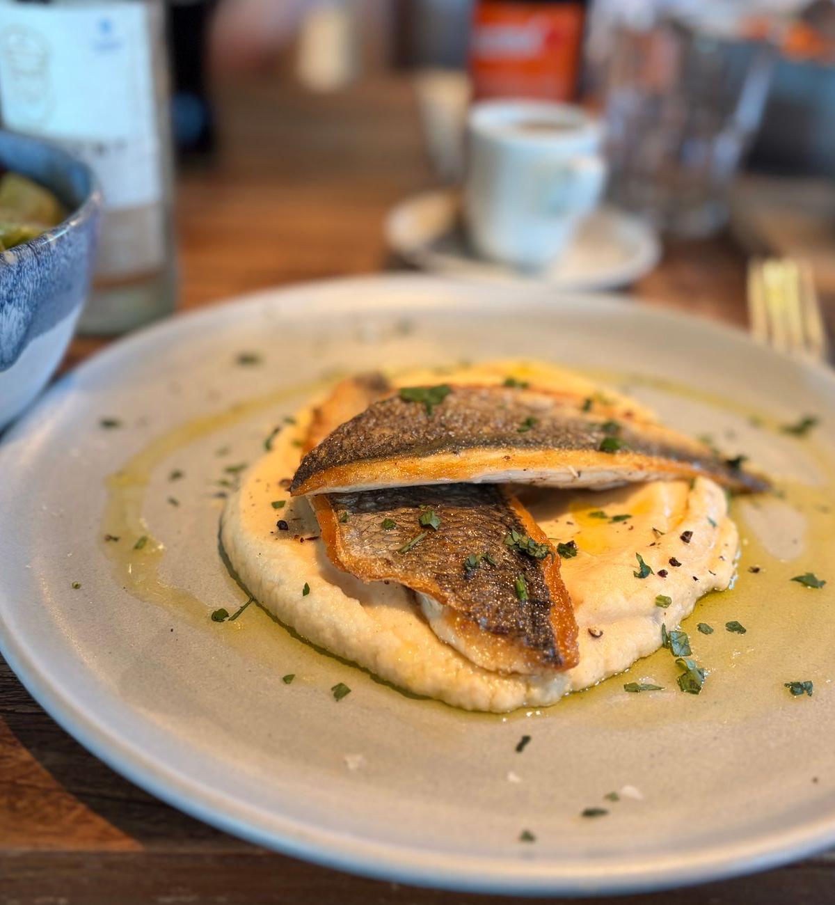 Grilled Fish with Herb Butter