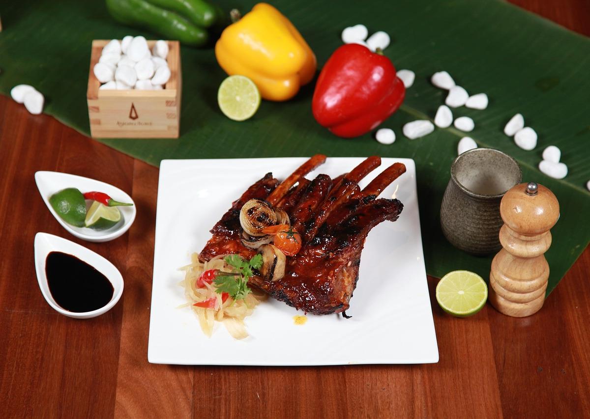Grilled Lamb Ribs