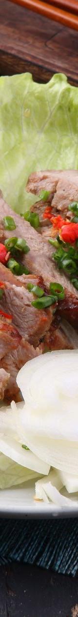 Grilled Pork with Dipping Sauce