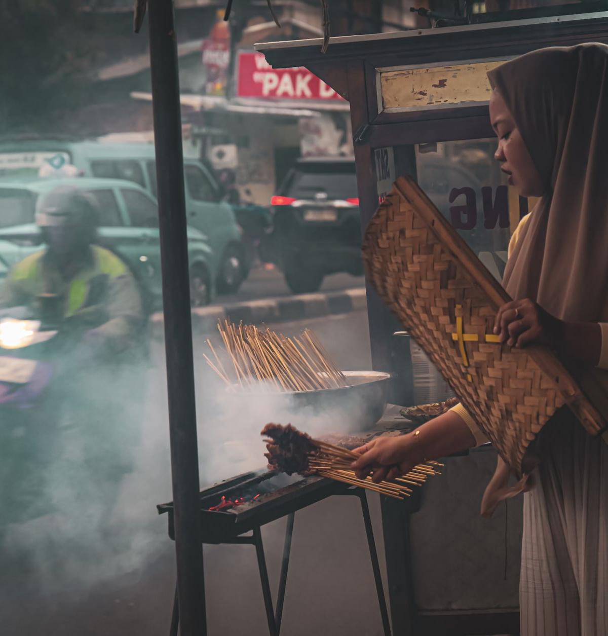 Grilled Skewered Meat