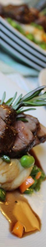 Grilled Steak with Rosemary and Vegetables