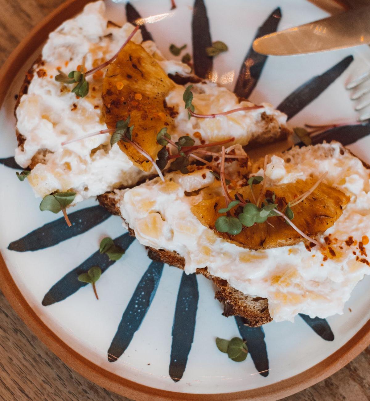 Honey Ricotta Toast