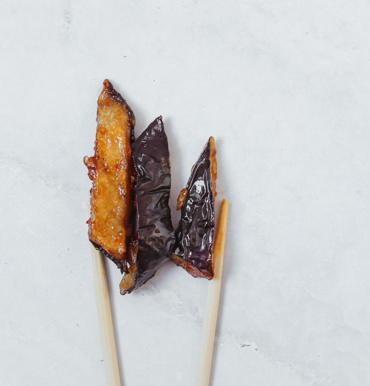 Honeyed Eggplant