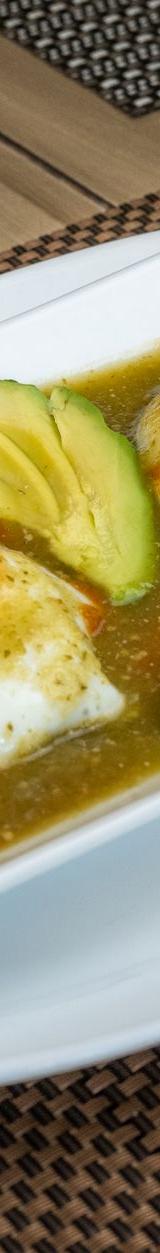 Huevos Rancheros with Crumbled Cheese and Avocado