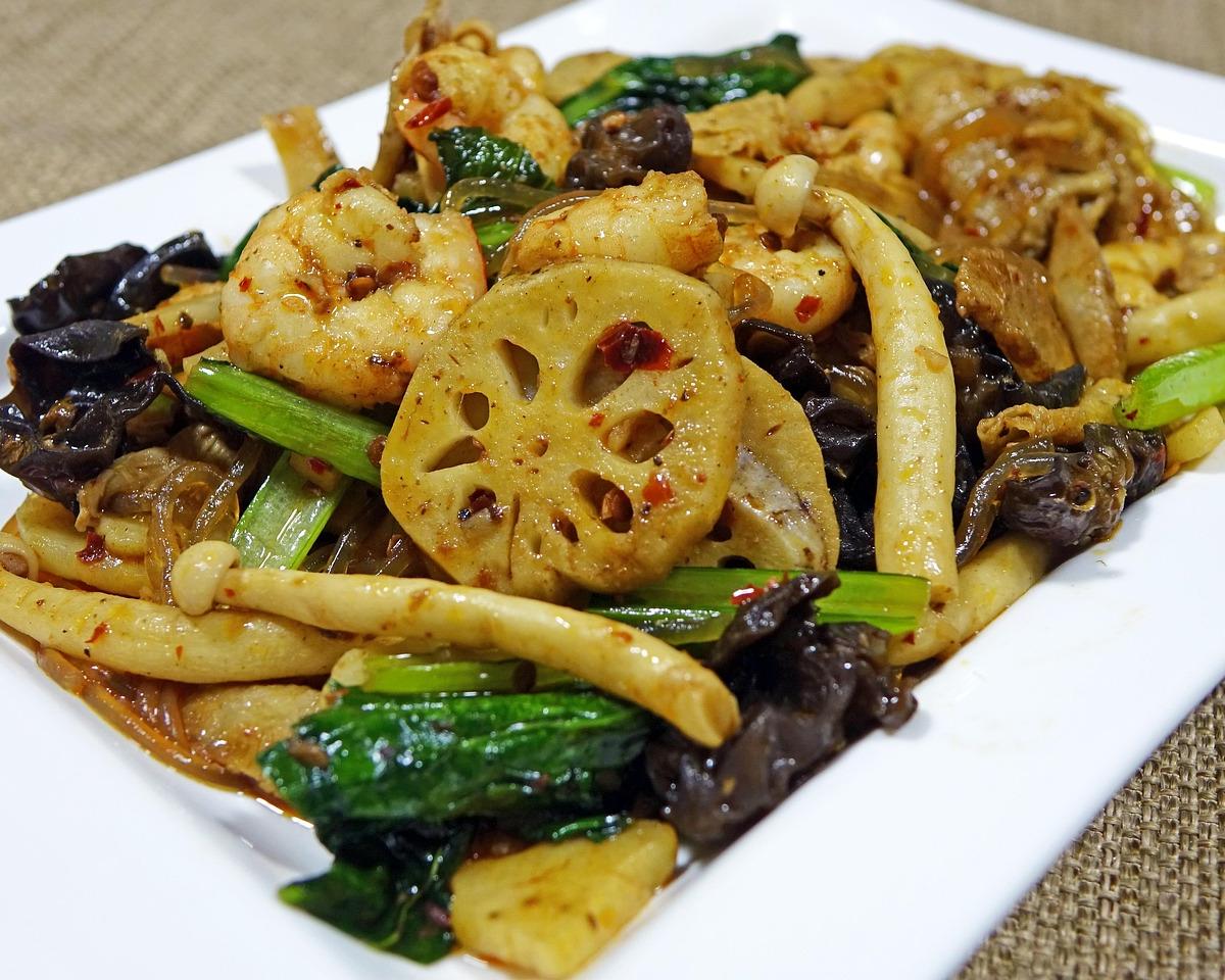 Hunan Stir-Fried Lotus Root