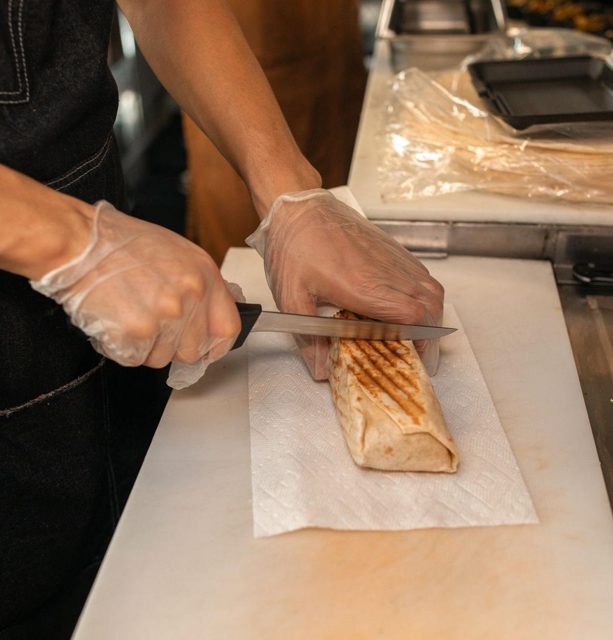Israeli Chicken Shawarma Wrap