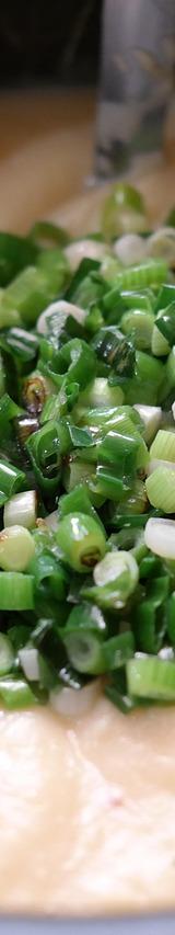 Kimchi Stew with Green Onions