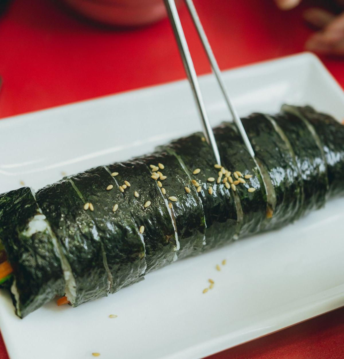 Korean Seaweed Rice Rolls