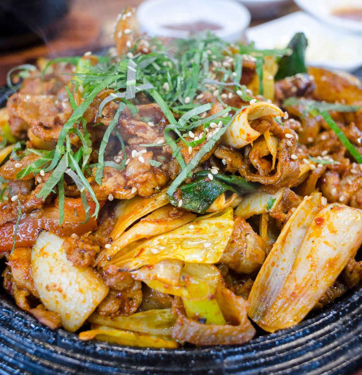 Korean Stir-fried Pork with Vegetables