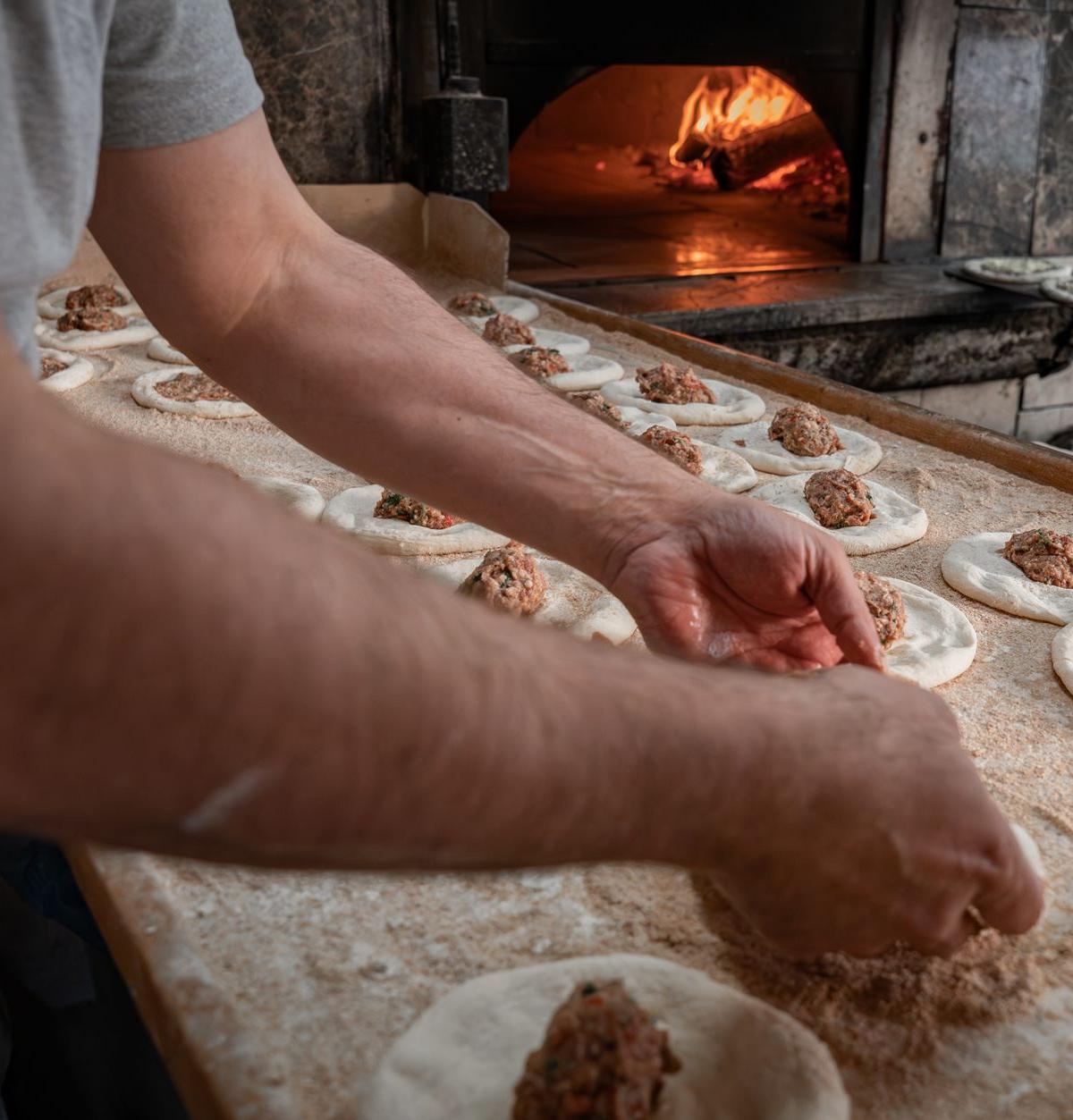Meat-Topped Flatbread