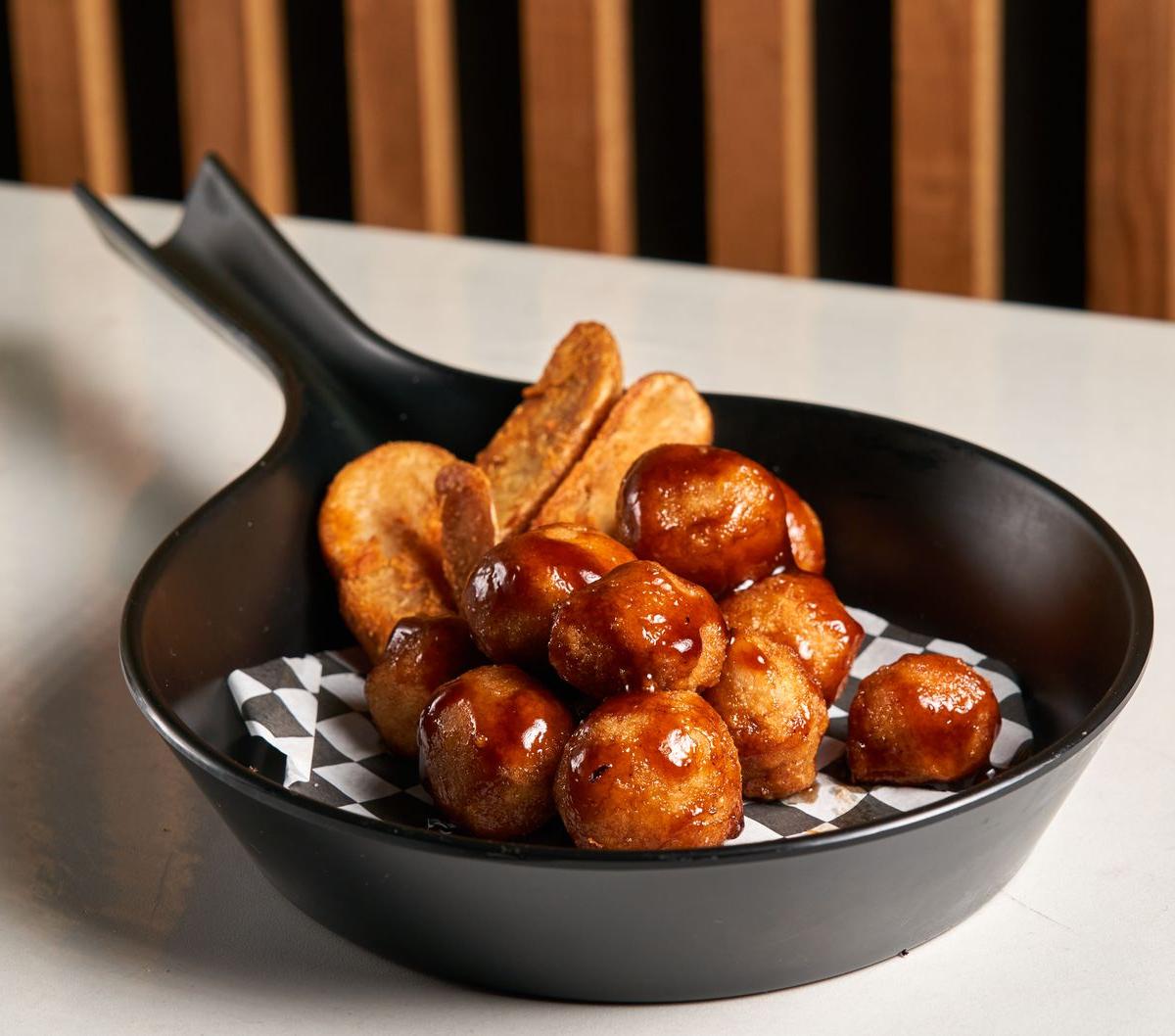Meatballs with Lingonberry Sauce