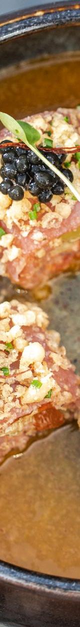 Meatloaf with Olive and Herb Topping