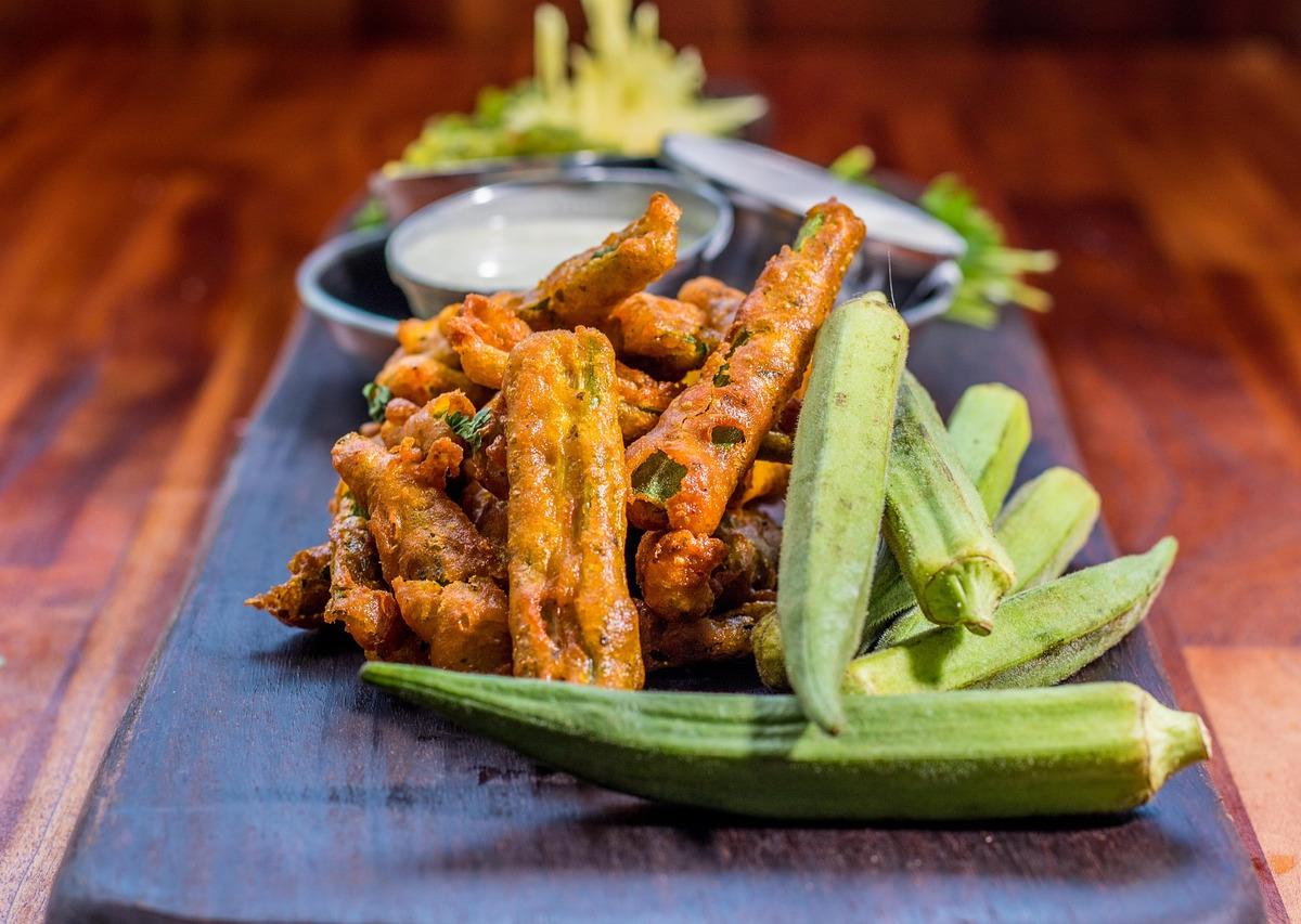 Okra Fritters