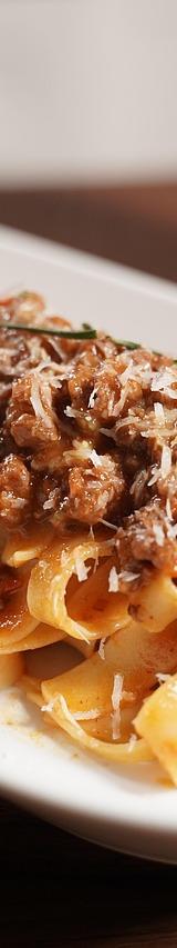 Pappardelle with Meat Sauce