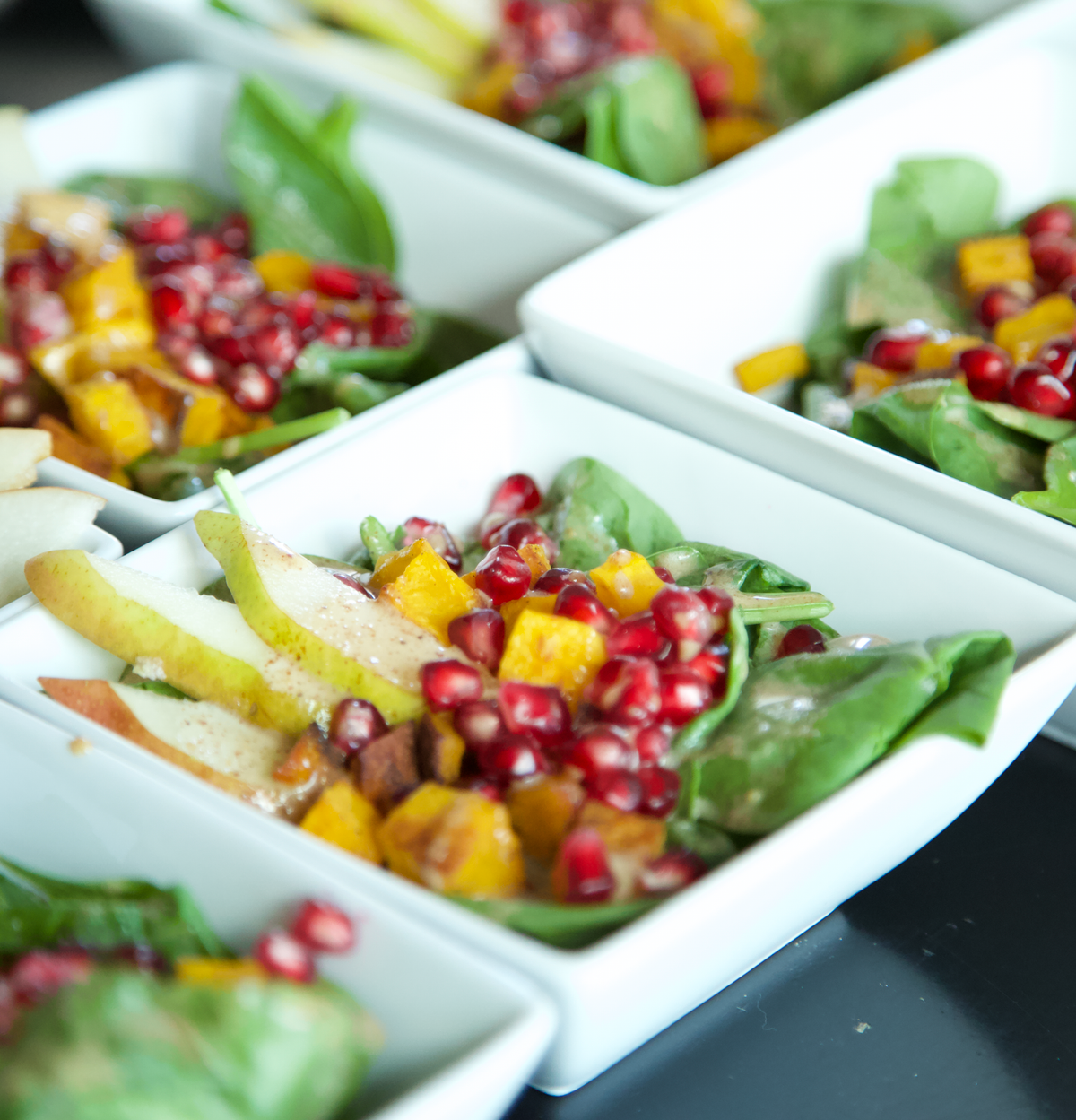Pear and Pomegranate Salad