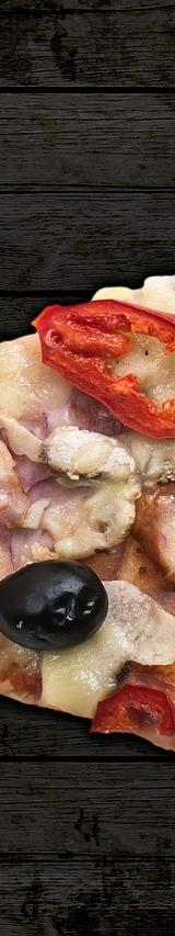 Pepperoni Pizza with Mushrooms and Peppers
