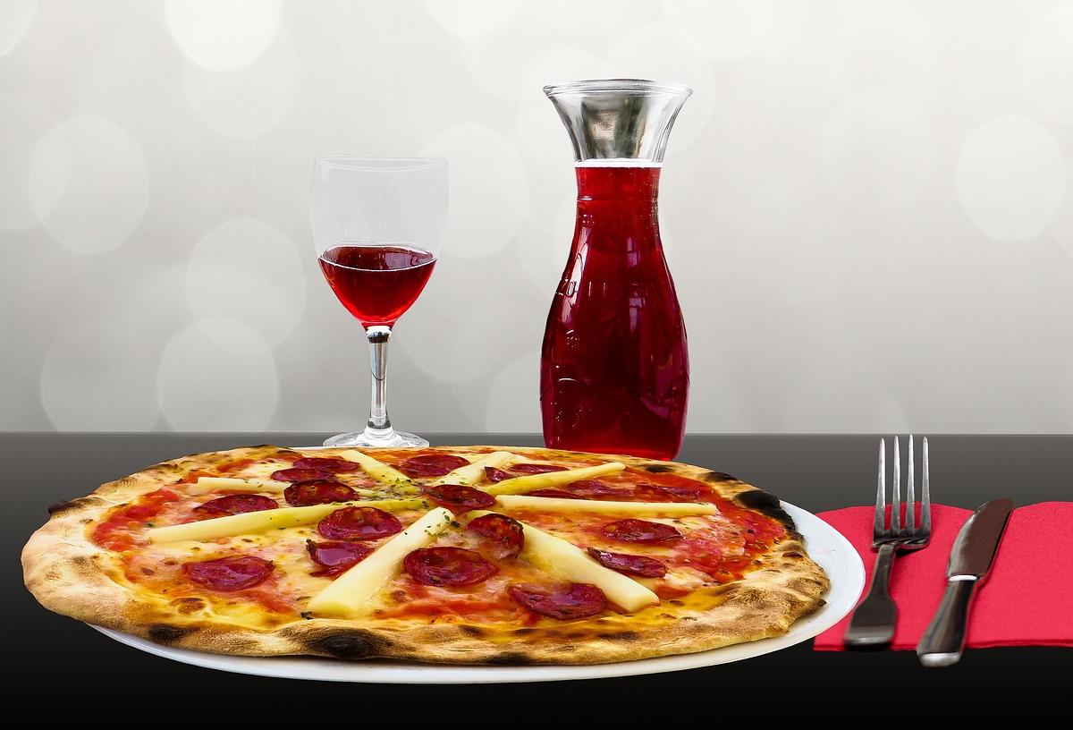Pepperoni Pizza with Pineapple