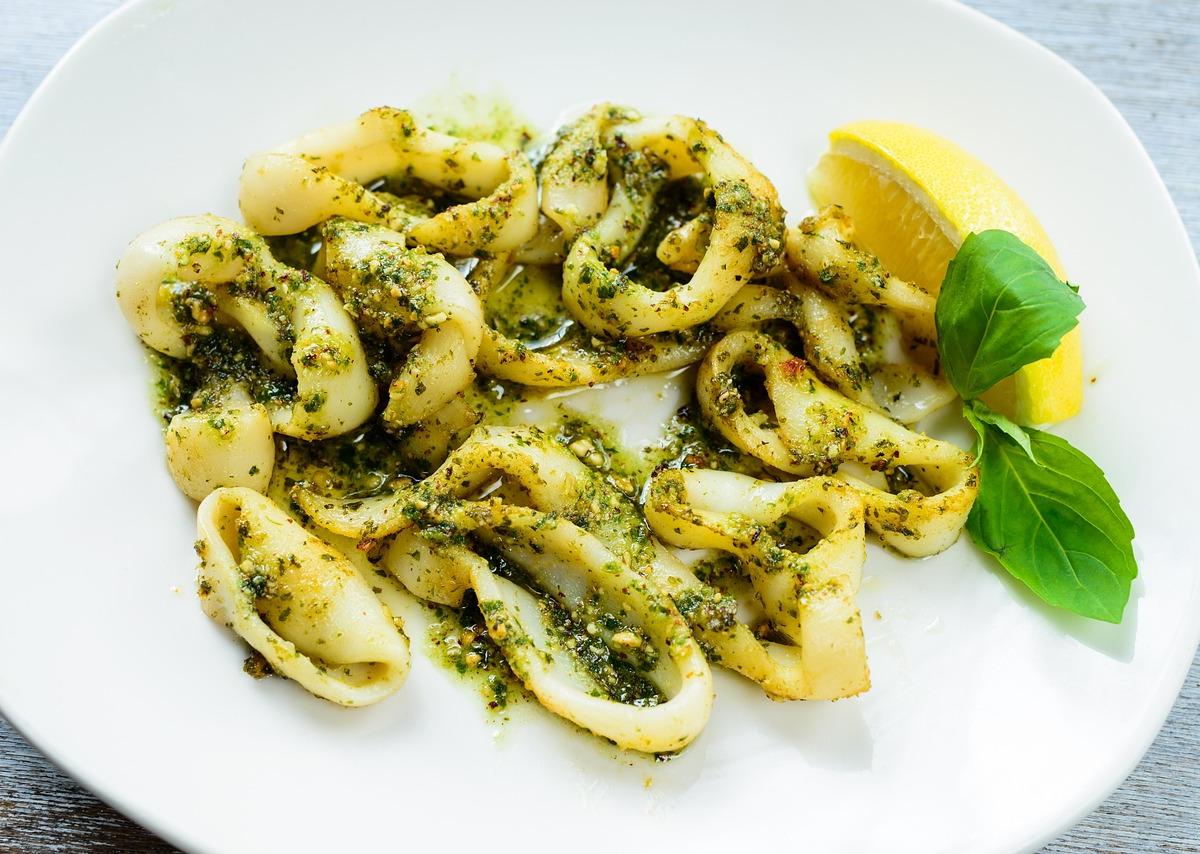Pesto Calamari