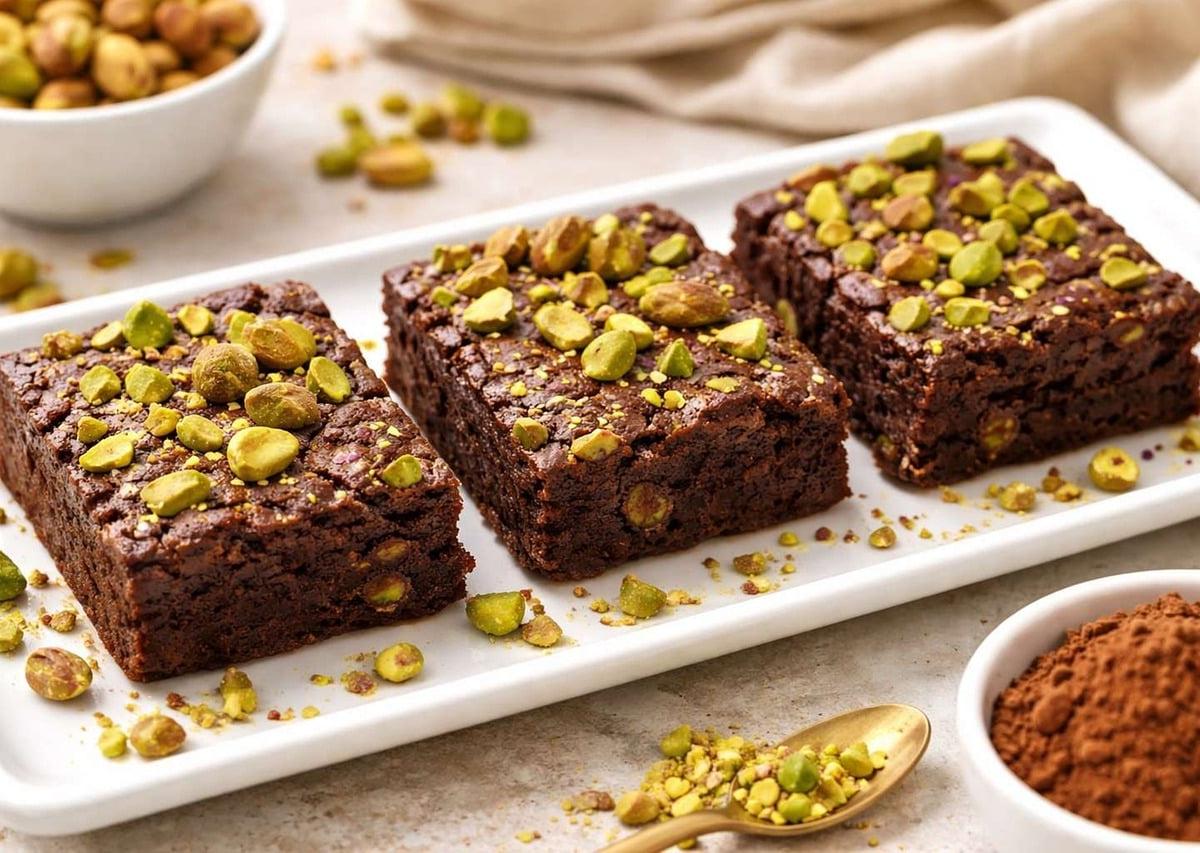 Pistachio Brownies