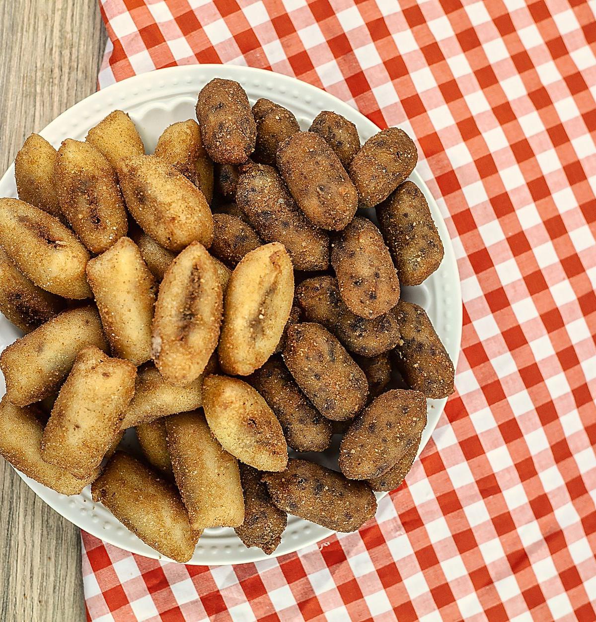 Potato Croquettes and Meat Croquettes
