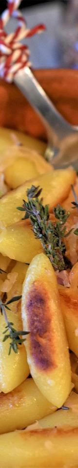 Potato Gratin with Onions and Herbs