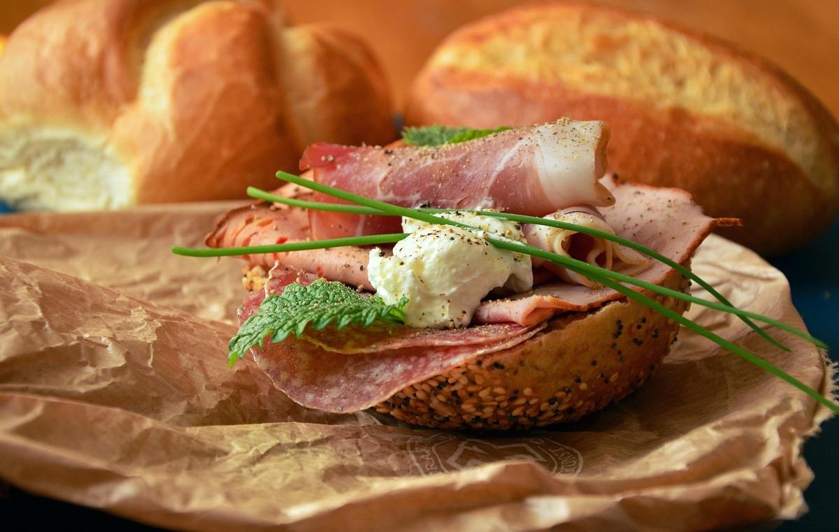 Prosciutto and Cheese Sandwich