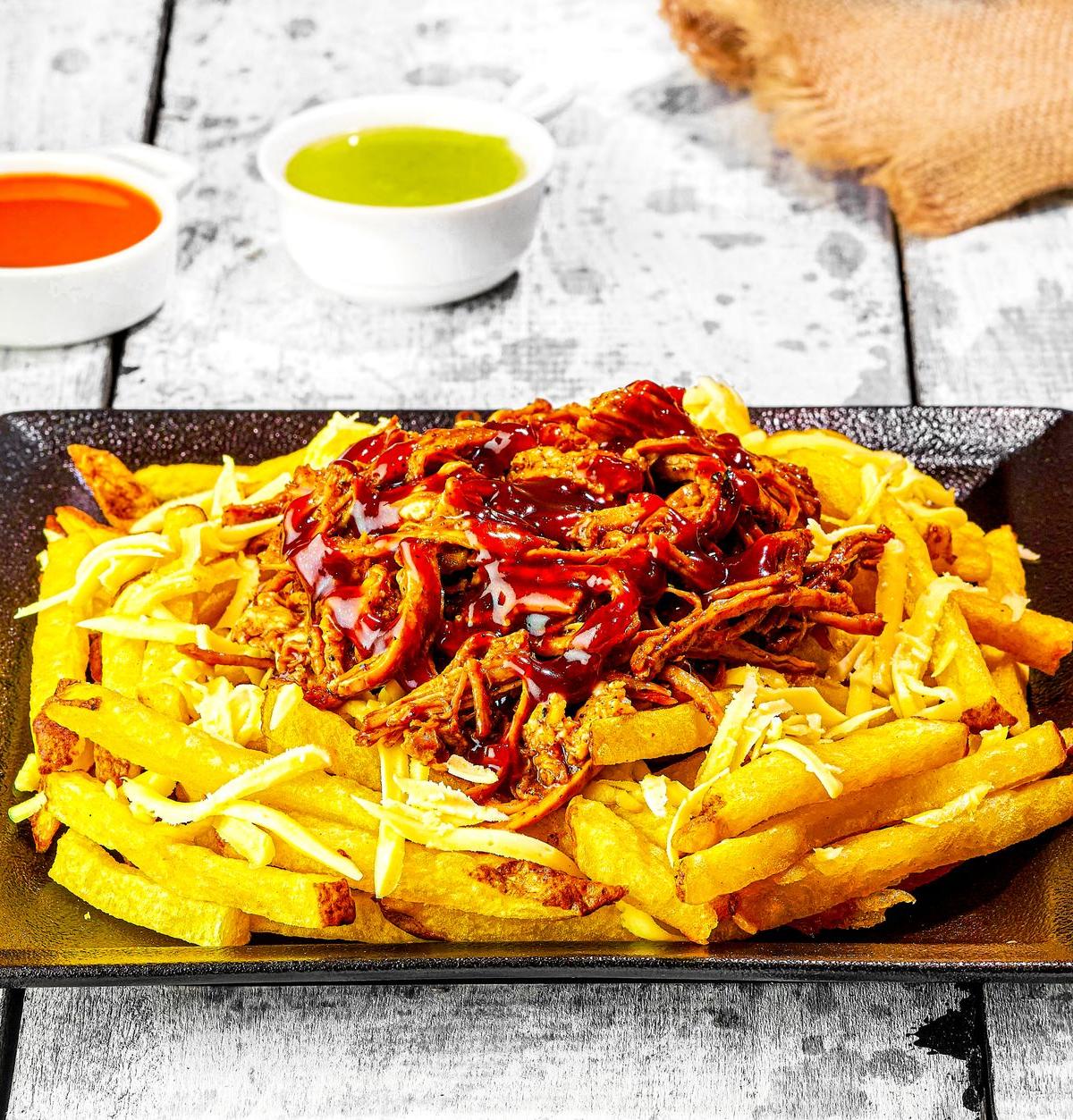 Pulled Chicken Fries