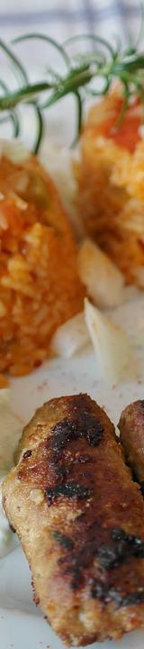 Rice Balls with Meat Sauce
