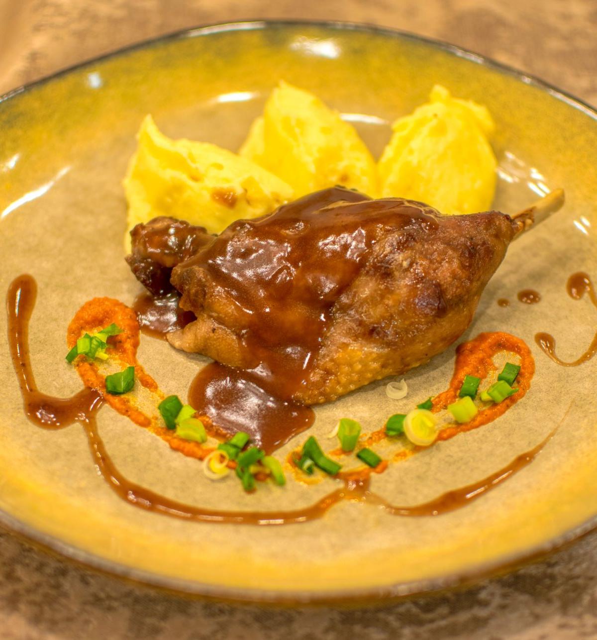 Roast Chicken with Gravy and Mashed Potatoes