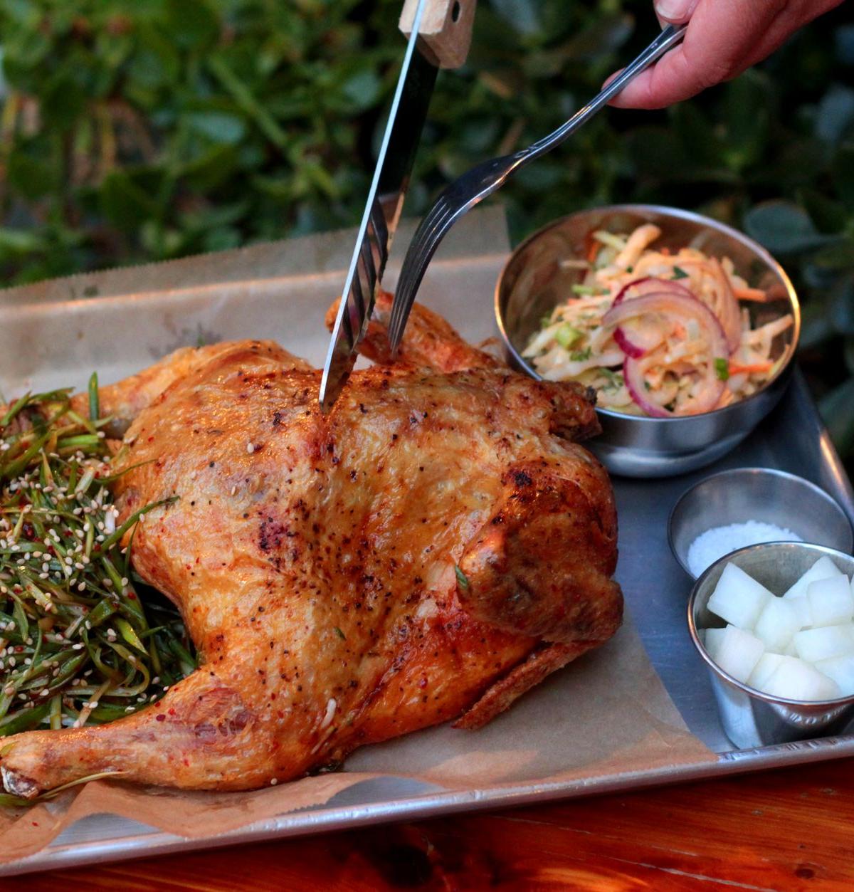 Roast Chicken with Sides
