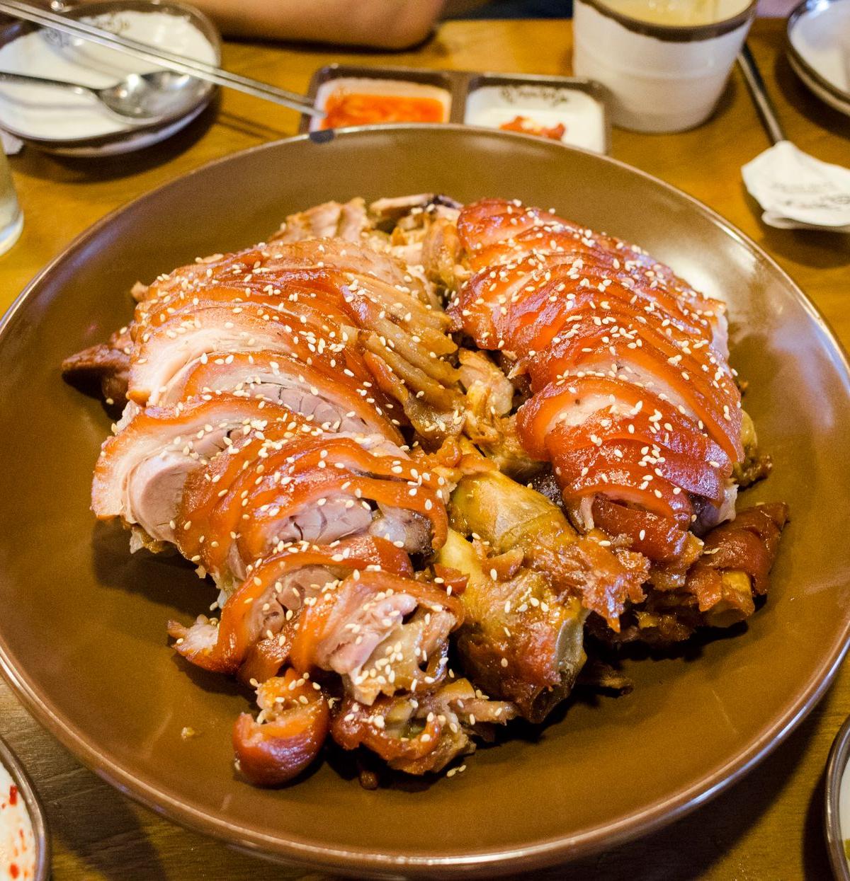 Roasted Pig Head