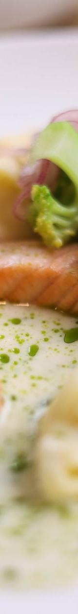 Salmon with Broccoli and Cream Sauce
