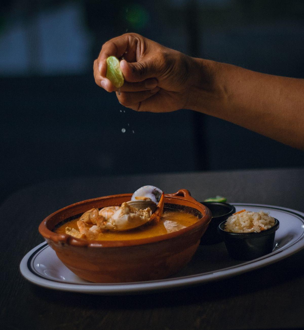 Sambar with Idli