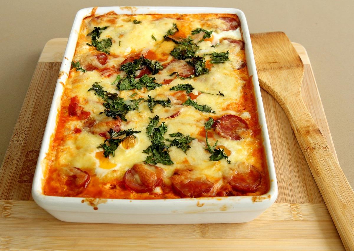 Sausage and Spinach Lasagna