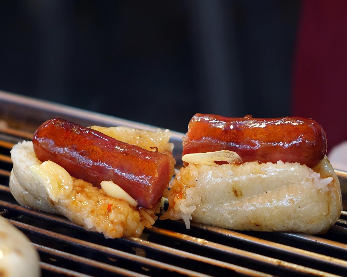 Sausage on Croquette