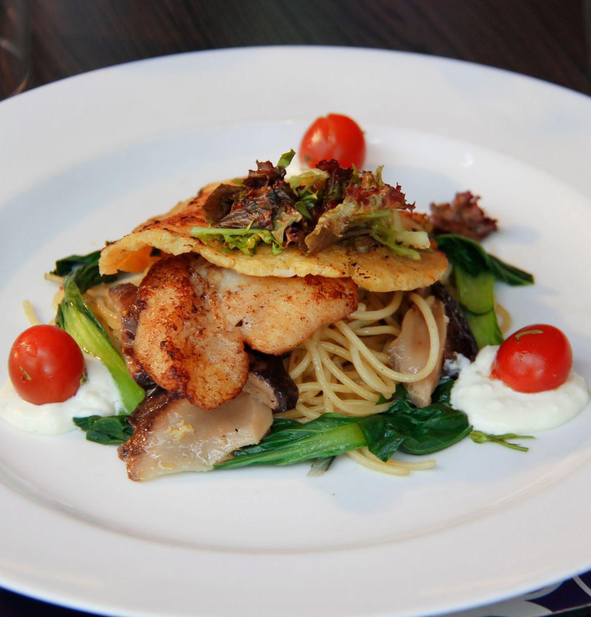 Seafood Pasta with Vegetables