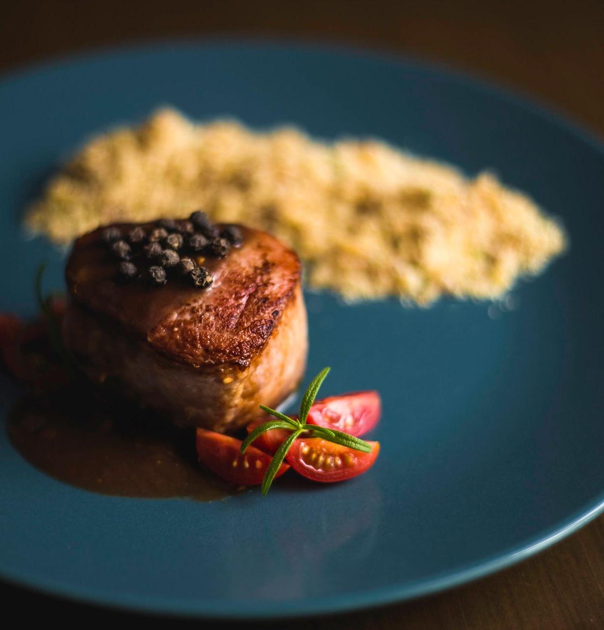 Seared Duck Breast with Black Currants