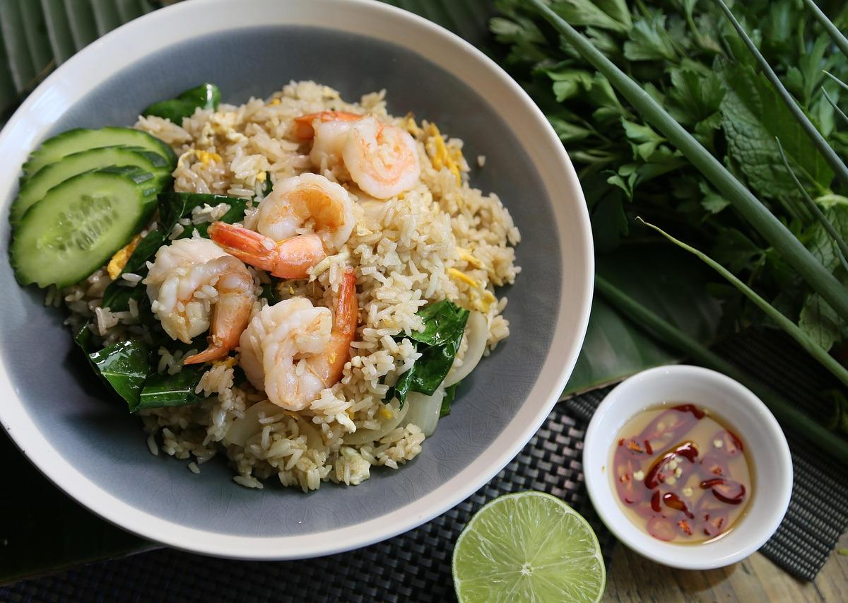 Shrimp Fried Rice with Fermented Shrimp Paste