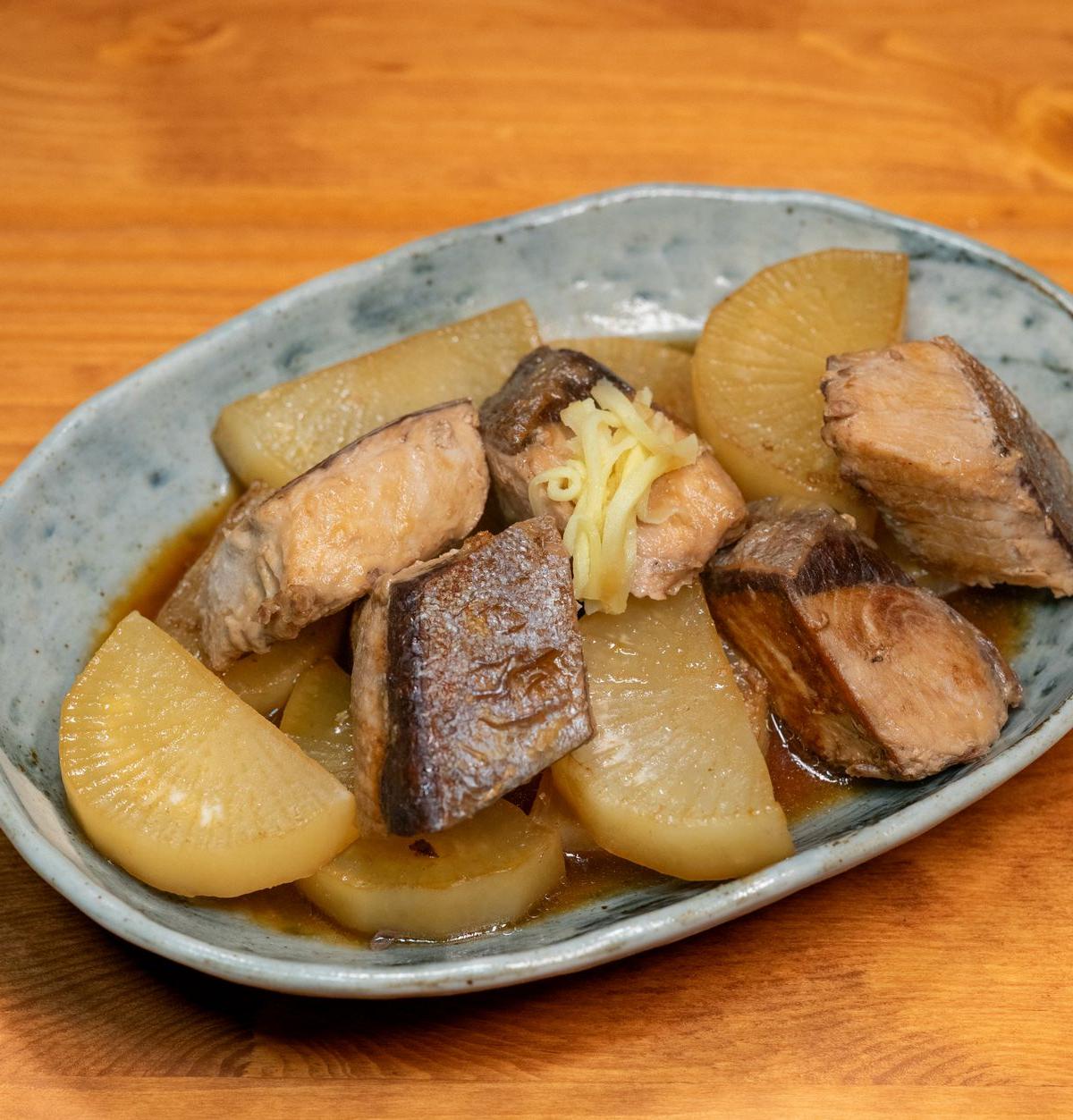 Simmered Pork and Daikon Radish