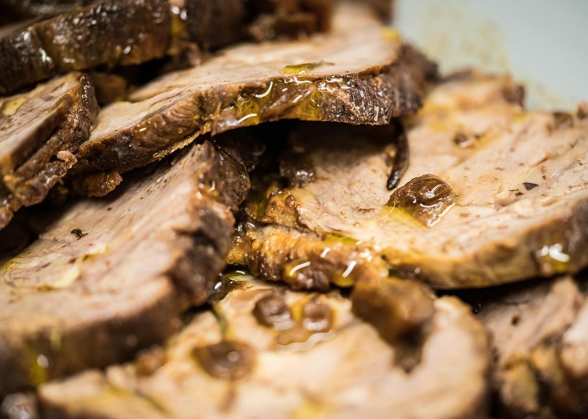 Slow-roasted Beef