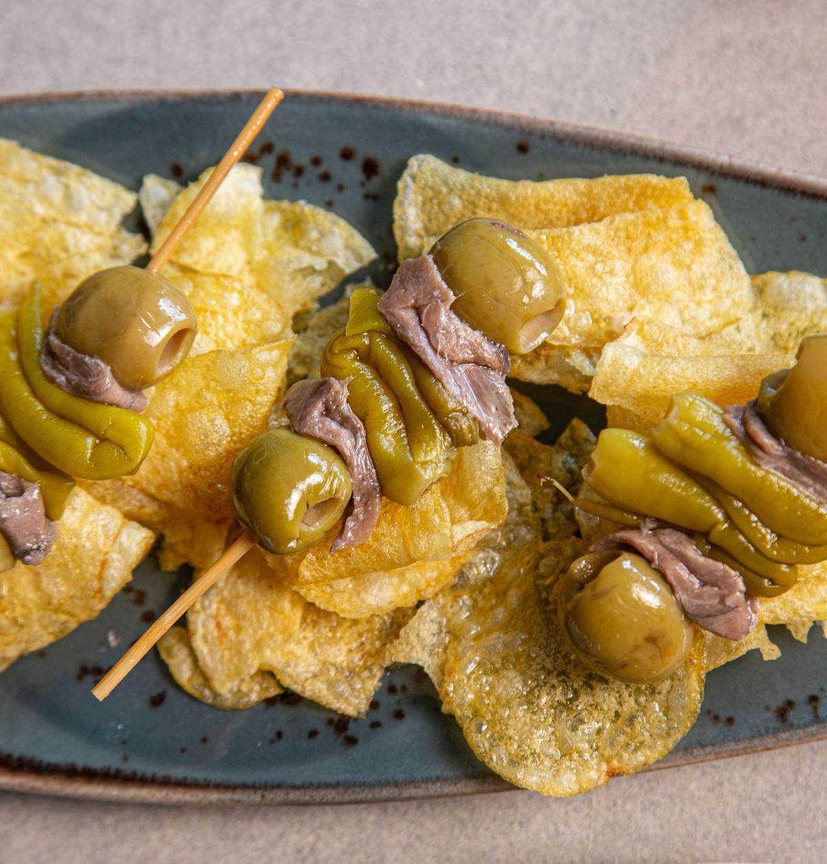 Spanish Appetizer Skewers