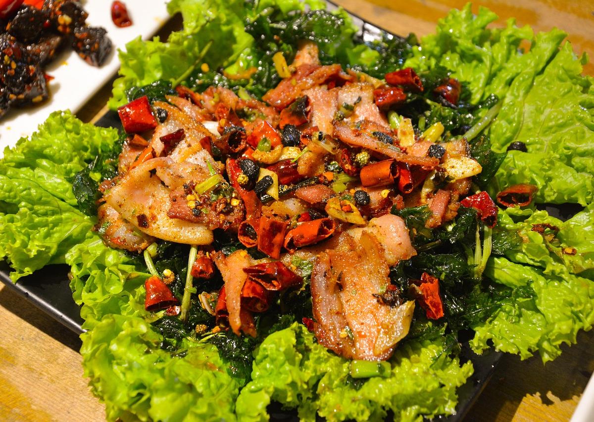 Spicy Pork Belly Salad